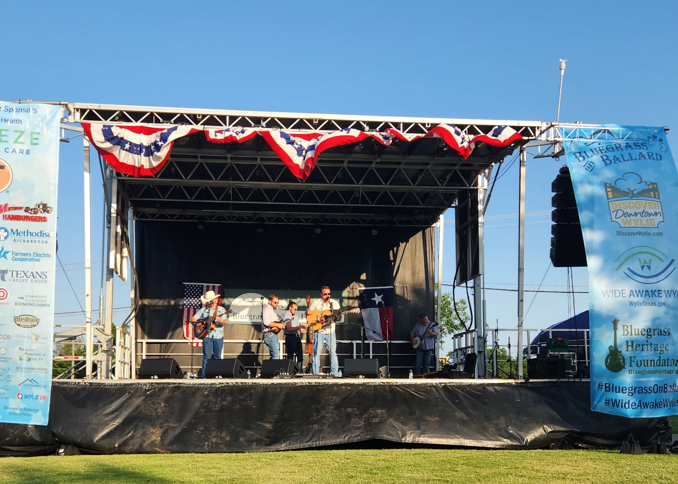 Tim Shelton Syndicate at Wylie Jubilee 2023.