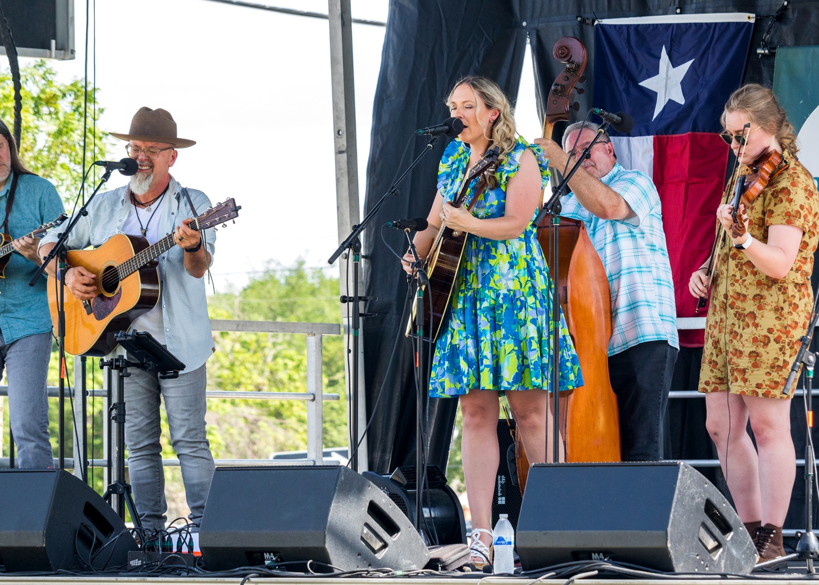 Kristy Cox & Grasstime at Wylie Jubilee 2024. ©Nate Dalzell