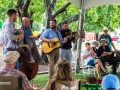 Breaking Grass acoustic set at Wylie Jubilee 2019.  Photo by Nate Dalzell.