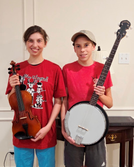 Lucy & Owen starting another new family band! Aug 2026