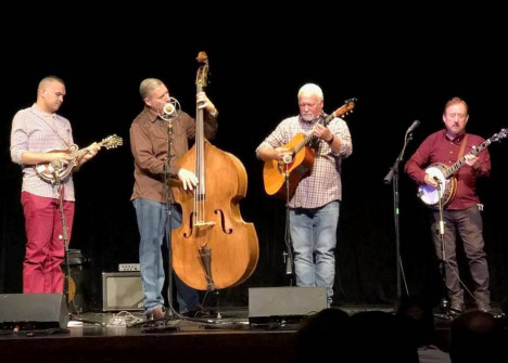 Downtown String Band at Bluegrass Heritage Festival 2018. Photo courtesy of Tonie Jump.
