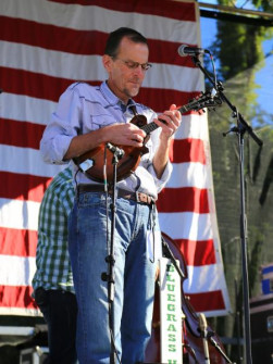 Adam Steffey at Bloomin' Bluegrass 2013. Photo courtesy of Derrick Birdsall.
