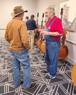 Bass talk was had at Great American Vintage BassFest 2026 (© Suzanne Elmore)