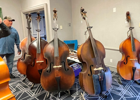 Mickey Harris and friends at Great American Vintage BassFest 2024