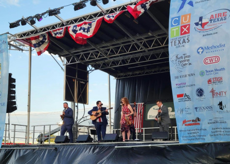 Becky Buller Band at Wylie Jubilee 2021. ©Mike Drudge