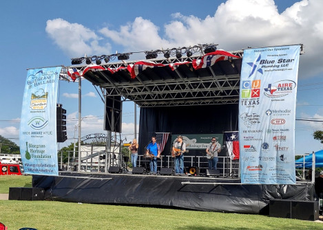 The Farm Hands at Wylie Jubilee 2021. ©Alan Tompkins