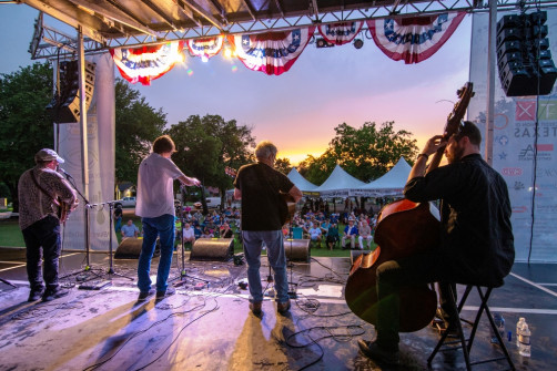 Sgt Pepper's Lonely Bluegrass Band at Wylie Jubilee 2019. ©Craig Kelly
