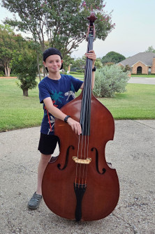 Now Jude gets to play bass in the family band! July 2026