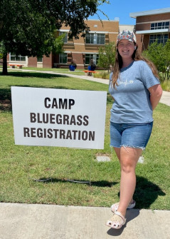 Paityn M, Camp Bluegrass scholarship (July 2023)