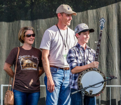 Riley Gilbreath Banjo Presentation (Oct 2017)(photo by Nathaniel Dalzell)