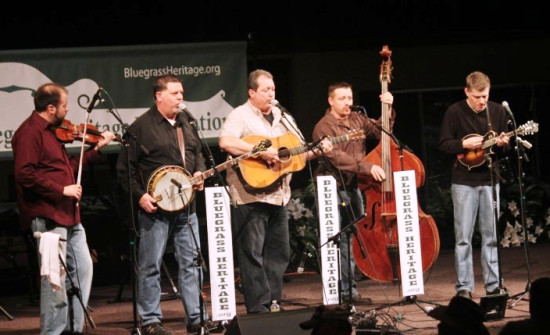 Russell Moore & IIIrd Tyme Out at Bluegrass Heritage Festival 2010.  Photo courtesy Bob Compere.