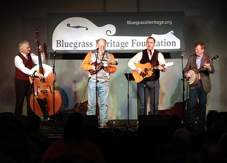 Bobby Giles & Texas Gales at Bluegrass Heritage Festival 2019.  Photo by Alan Tompkins.