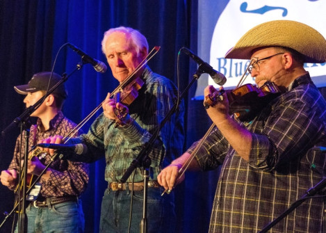 Byron Berline Band at Bluegrass Heritage Festival 2021 (by Nate Dalzell)
