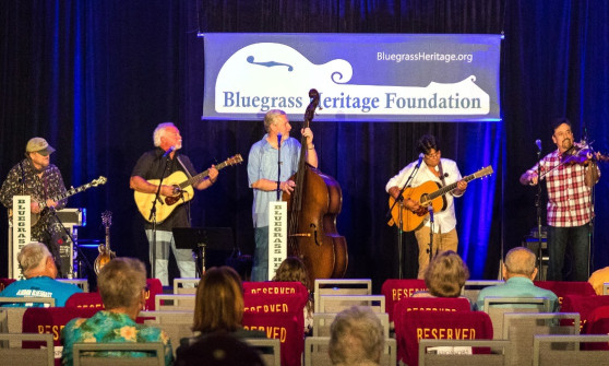 Downtown String Band at Bluegrass Heritage Festival 2021 (by Nate Dalzell)