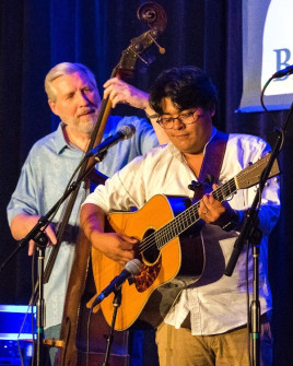 Downtown String Band at Bluegrass Heritage Festival 2021 (by Nate Dalzell)