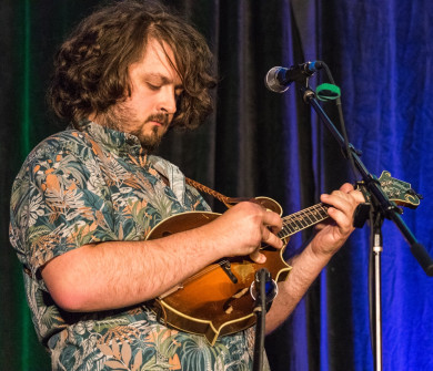 Harry Formby Clark at Bluegrass Heritage Festival 2023 (by Nate Dalzell)