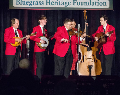 Tennessee Bluegrass Band at Bluegrass Heritage Festival 2024 (by Nate Dalzell)