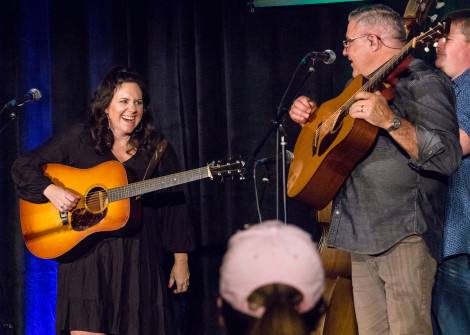Kenny & Amanda Smith at Bluegrass Heritage Festival 2024 (by Nate Dalzell)