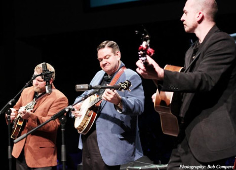 Joe Mullins & The Radio Ramblers at Bluegrass Heritage Festival 2013.  Photo courtesy of Bob Compere.