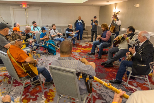 Jamming with Special Consensus at BHFest 2022 (by Nate Dalzell)