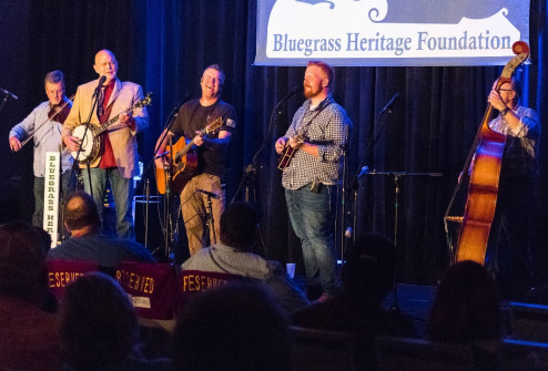 Lonesome River Band at Bluegrass Heritage Festival 2021 (by Nate Dalzell)