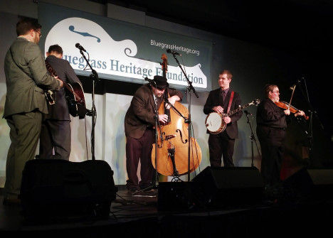 Michael Cleveland & Flamekeeper at Bluegrass Heritage Festival 2019. Photo by Alan Tompkins.