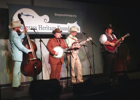 Po' Ramblin' Boys at Bluegrass Heritage Festival 2019.  Photo by Alan Tompkins.