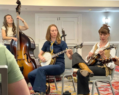 The Purple Hulls at Bluegrass Heritage Festival 2024 (by Annabelle Smith)