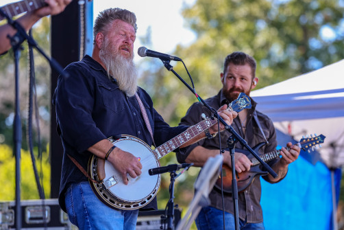 Tim Shelton Syndicate at Bloomin Bluegrass 2024 (by Randy Watkins)
