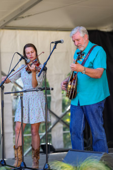 Bobby Giles & Texas Gales at Bloomin Bluegrass 2024 (by Randy Watkins)