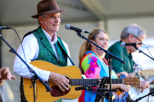 Kirk Green and Green Lincoln at Bloomin Bluegrass 2024 (by Randy Watkins)