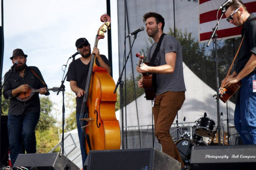 The Hillbenders at Bloomin' Bluegrass Festival 2015. Photo by Bob Compere