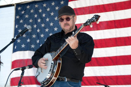 Gerald Jones at Bloomin' Bluegrass 2012.  Photo courtesy of Don Etheredge.