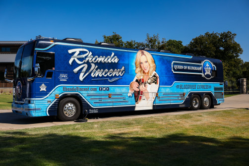 Rhonda Vincent Express at Bloomin Bluegrass 2024 (by Randy Watkins)