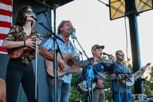Dan Tyminski Band at Bloomin Bluegrass 2024 (by Randy Watkins)