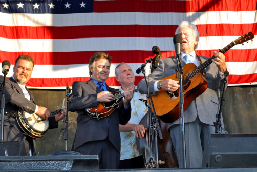 Del McCoury Band with Alan Tompkins, Bloomin' 2019 (by Mark Shaffer)