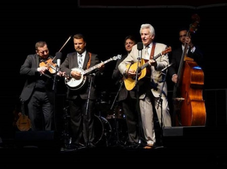 The Del McCoury Band at Bloomin' Bluegrass Festival 2015. Photo by Bob Compere
