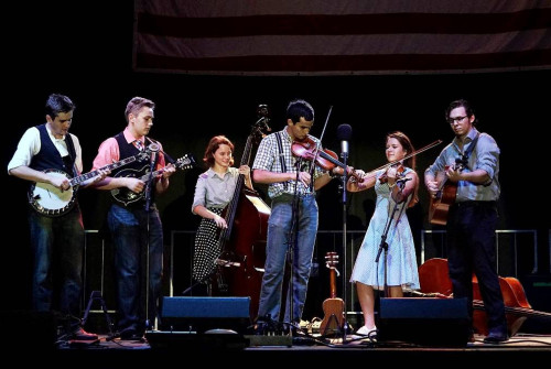 FM455 at Bloomin' Bluegrass Festival 2016. Photo by Bob Compere.