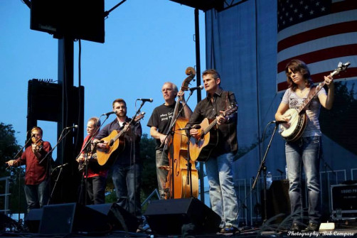 The Grascals at Bloomin' Bluegrass Festival 2015. Photo by Bob Compere