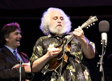 David Grisman at Bloomin' Bluegrass Festival 2016. Photo by Nathaniel Dalzell.