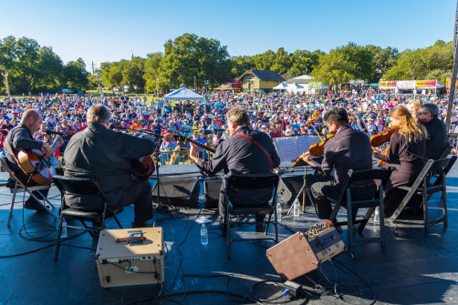 Kruger Brothers & Dallas Symphony Quartet, Bloomin' 2021 (Nate Dalzell)