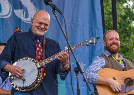 Sammy Shelor & Lonesome River Band at Bloomin' 2023 (Nate Dalzell)