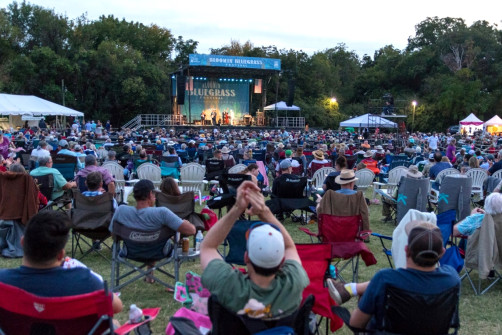 Del McCoury Band at Bloomin' 2023 (Nate Dalzell)