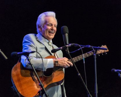 Del McCoury at Bloomin' 2023 (Nate Dalzell)