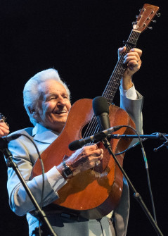 Del McCoury at Bloomin' 2023 (Nate Dalzell)