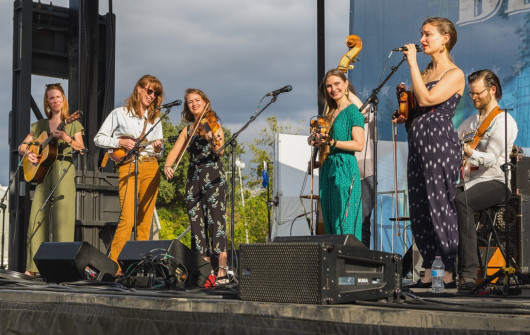 The Quebe Sisters & Purple Hulls, Bloomin' 2020 (Nate Dalzell)