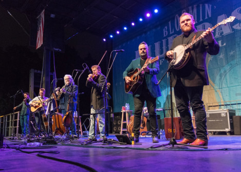 Ricky Skaggs & Kentucky Thunder at Bloomin' 2023 (Nate Dalzell)