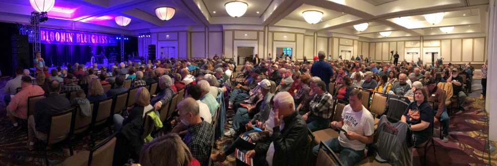 Omni Ballroom, Bloomin' Bluegrass 2018 (photo by Rich Ostrem)