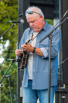Ron Inscore at Bloomin Bluegrass 2024 (by Nate Dalzell)