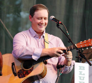 John R Bowman at Bloomin' Bluegrass Festival 2016. Photo by Nathaniel Dalzell.